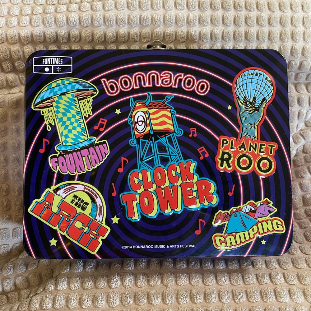 Bonnaroo Metal Lunchbox